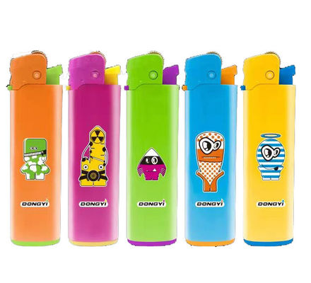 Changeable Flint Rechargeable Lighter Refillable Cigarettes Gas Lighter Customization
