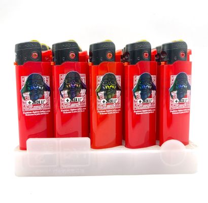Changeable Flint Rechargeable Lighter Refillable Cigarettes Gas Lighter Customization