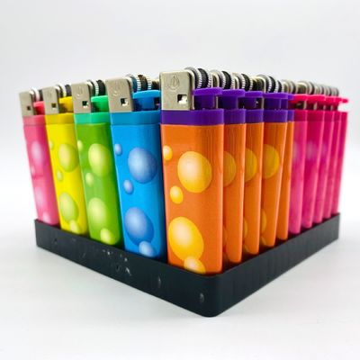 Custom Disposable Plastic Lighter Popular Classic Isqueiro Flint Cigarette Lighter