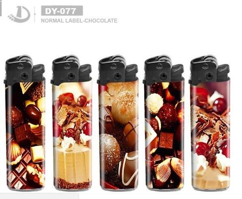 Customizable EUR Standard Flint Grinding Lighter Refillable Disposable 8.07*2.26*1.17 CM