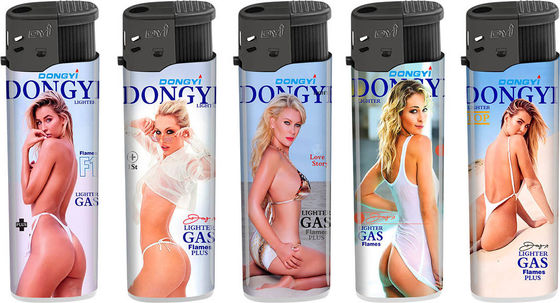 Disposable Gas Lighter with Custom Logo and Direct Windproof Customization Request
