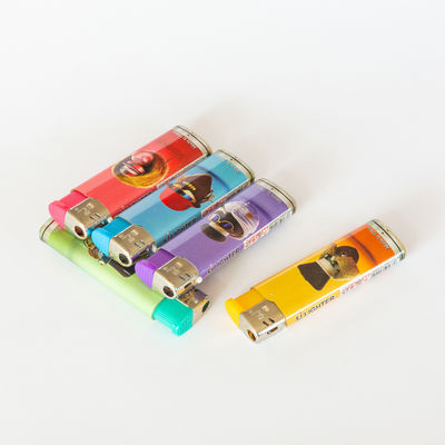 Lightweight and Long-Lasting Dy-072 Torch Pizeo Electronic Lighter for Middest