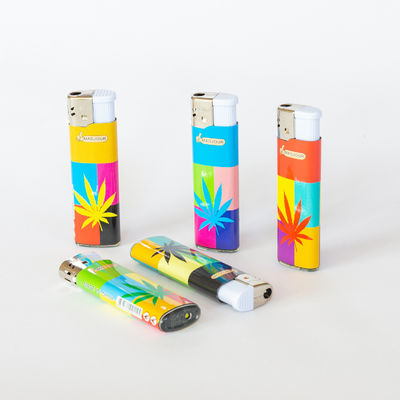 Lightweight and Long-Lasting Dy-072 Torch Pizeo Electronic Lighter for Middest