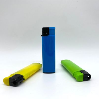 Custom Logo Electric Gas Lighter with Refillable Function and Plastic Material