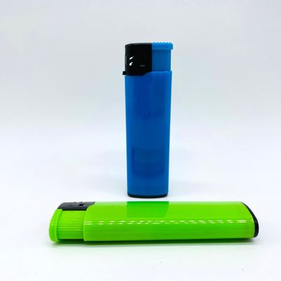 Custom Logo Electric Gas Lighter with Refillable Function and Plastic Material