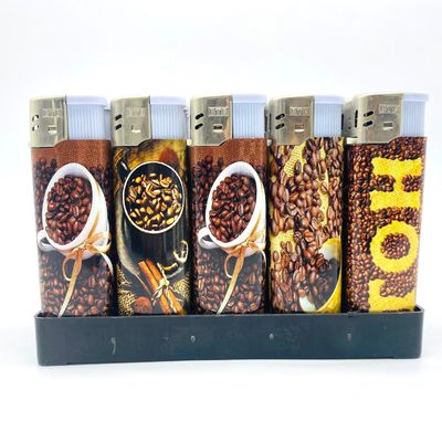 Disposable Lighter Flame Style Custom Lighter for Cigarette Gas Fire Plastic Lighter