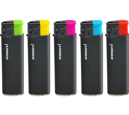 POM Material Gas Cigarette Custom Plastic Disposable Lighter with Big Printing Space
