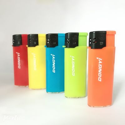 POM Material Gas Cigarette Custom Plastic Disposable Lighter with Big Printing Space