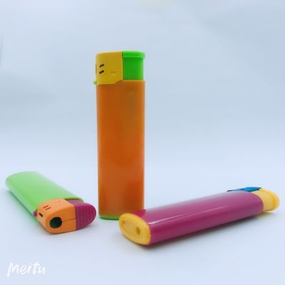 POM Material Gas Cigarette Custom Plastic Disposable Lighter with Big Printing Space
