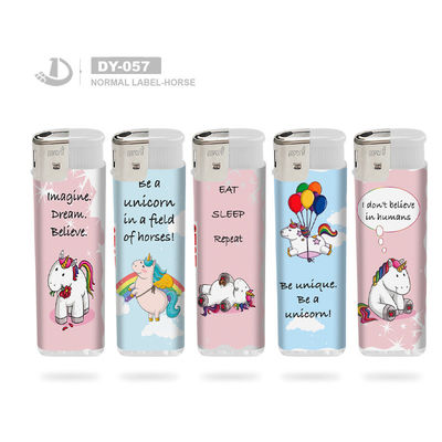 8.0*2.5*1.0cm Disposable Cigarette Electronic Lighter with Custom Logo Model NO. DY-057