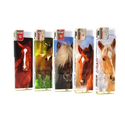 Kitchen OEM Custom Electronic Gas Lighter with En13869 Certification in Five Colors