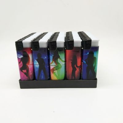 Kitchen OEM Custom Electronic Gas Lighter with En13869 Certification in Five Colors