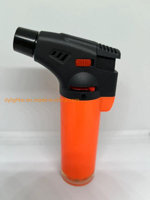 Customization Option Windproof Jet Flame Refillable Gas Torch Lighter