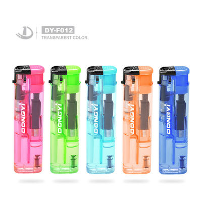 Transparent Color Windproof Torch Lighter with Customized Request and Customization