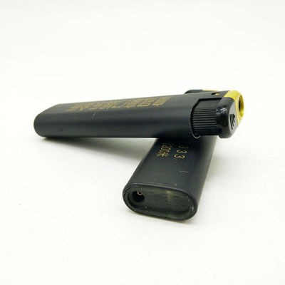 Classical Black Color Refillable Electric Torch Cigarette Lighter Customized Request