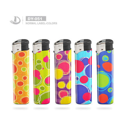 Solid Color Electric Lighter Igniter with Customization and ISO9994 Certification
