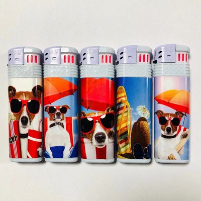 Dy-F016 Model Windproof Lighter with Gas Customized Request and 1 Piece Min.Order