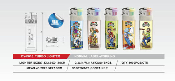 Modern Custom Windproof Gas Lighter Customization for Your Satisfaction