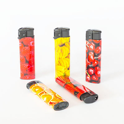 DY-007 Top-Ranking Electronic Refillable Plastic Lighter With Customer Logo