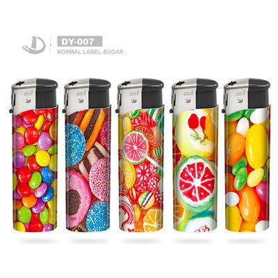 DY-007 Butane Gas Lighter With Refillable Function And MSDS Certificate