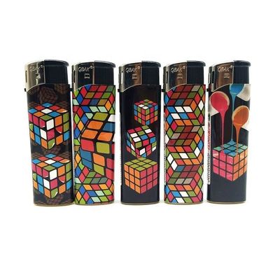 DY-007 Refillable European Electric Lighter Plastic Model NO. Cigarette Lighter