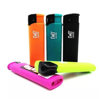 POM Material Gas Cigarette Custom Plastic Disposable Lighter for Big Printing Space