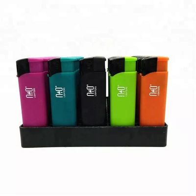 POM Material Gas Cigarette Custom Plastic Disposable Lighter for Big Printing Space