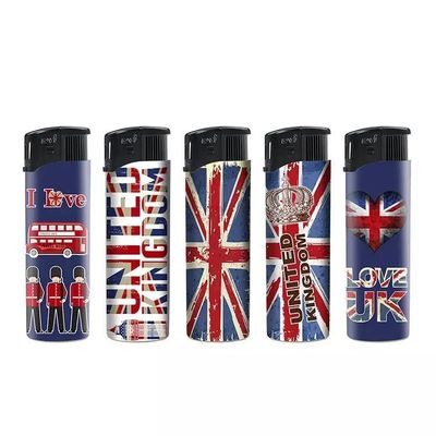 Customized Request Electric Cigarette Gas Lighters with Skull Design and Customization