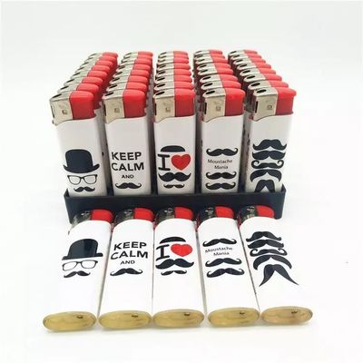Customized Request Electric Cigarette Gas Lighters with Skull Design and Customization