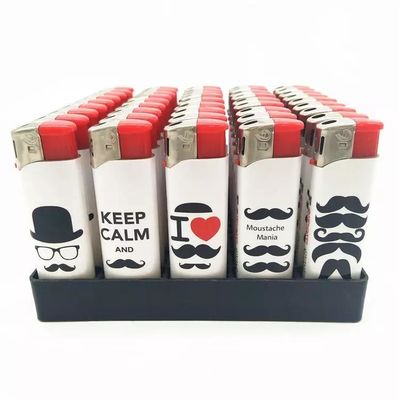 Customized Request Electric Cigarette Gas Lighters with Skull Design and Customization
