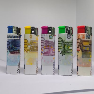 Customized Request ISO9994 Europe Market Plastic Lighter with Cool Smoking Electronic
