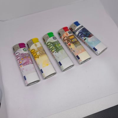 Customized Request ISO9994 Europe Market Plastic Lighter with Cool Smoking Electronic