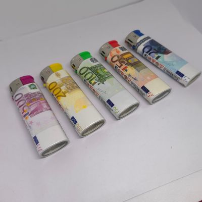 Customized Request ISO9994 Europe Market Plastic Lighter with Cool Smoking Electronic