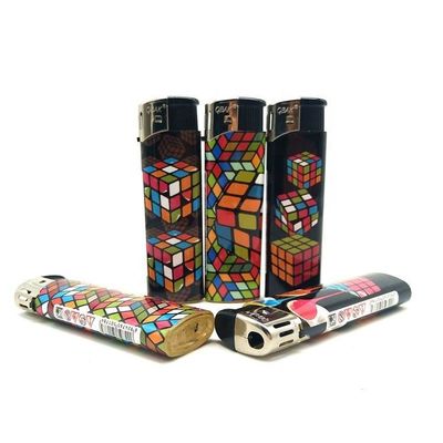 Model NO. DY-007 Child-Proof Plastic Electronic Gas Lighter with ISO9994 Certification