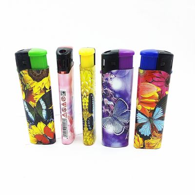 Portable Colorful Plastic Disposable and Refillable Torch Lighter for Electronic Devices