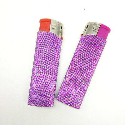 Electric Butane Gas Lighters Attractive and Convenient in Five Colors 8.2*2.42*1.23cm
