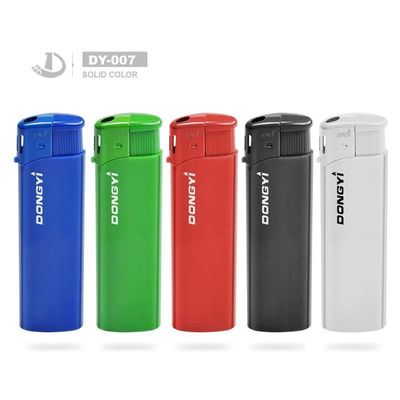 Solid Color High Selling Minimalist Cigarette Lighter Plastic Model NO. DY-007