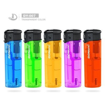 Solid Color High Selling Minimalist Cigarette Lighter Plastic Model NO. DY-007