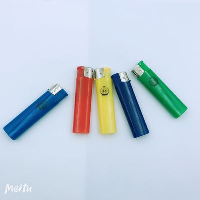 BBQ Print Logo and Black Cap Disposable Electronic Cigarette Lighter Model NO. DY-062