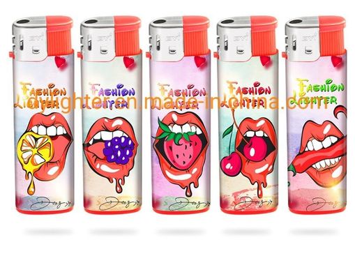 Custom Logo Five Colors Lighters with Customization and Customization
