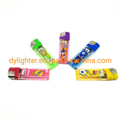 Custom Flame Encendedor Electric Lighter Disposable Cigarette Gas Baida Reloj Briquet
