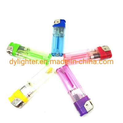 82.2*24.9*11.8mm DY-588 Cigarette Baida Lighter OEM Orders Disposable /Refillable