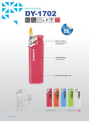 2021 Fashion Classic Electric Gas Lighter Hunan Dongyi Dy-1702 Samples US 0.01/Piece