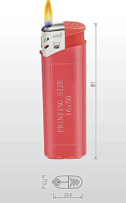Customization EUR Standard with ISO 9994 En13869 Certification Electric Gas Lighter Dy-026
