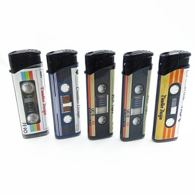 Customization Electric Gas Lighter DY-026 EUR Style Classic Fashion Piezo 81.1*24.5*11.5mm