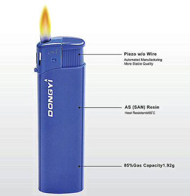 En 113869 Certificate Customized Plastic Electric Lighter Dongyi Standard Customization