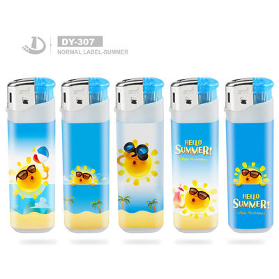 Transparent Color Cigarette Lighter with ISO994 Request a Customized Sample Piece