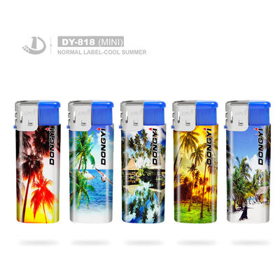 Cream Color Electric Candle Lighter with Custom Logo and Electronic Model NO. DY-818