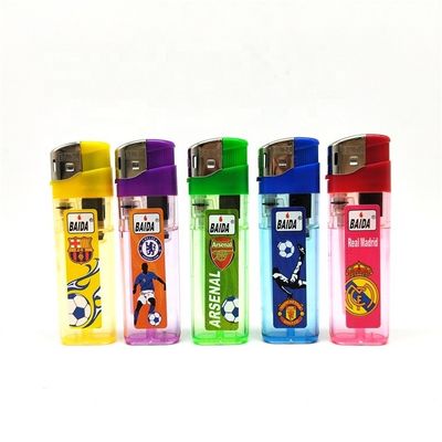 Colorful Rechargeable Electric Gas Lighter Torch 8.17*2.4*1.14 CM for Long-lasting