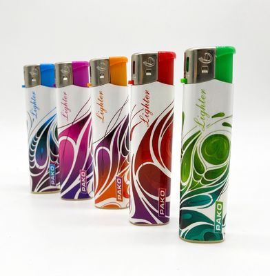 Long Slim Electronic Cigarette Lighter Function Cigarette Lighter Size 80*23.7*11.18mm